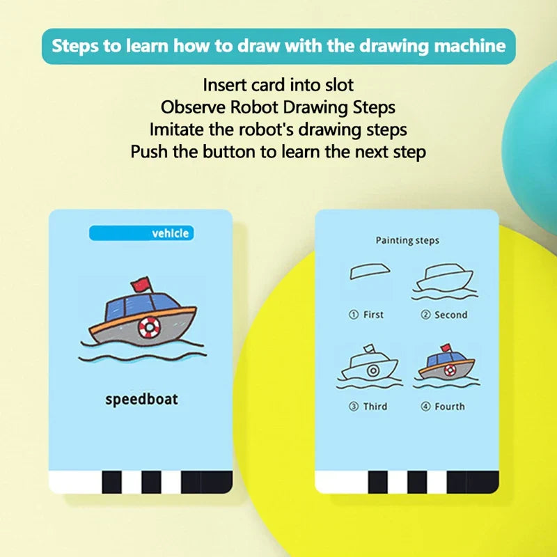 MagicDraw Bot™ – Smart Copy Drawing Robot for Kids