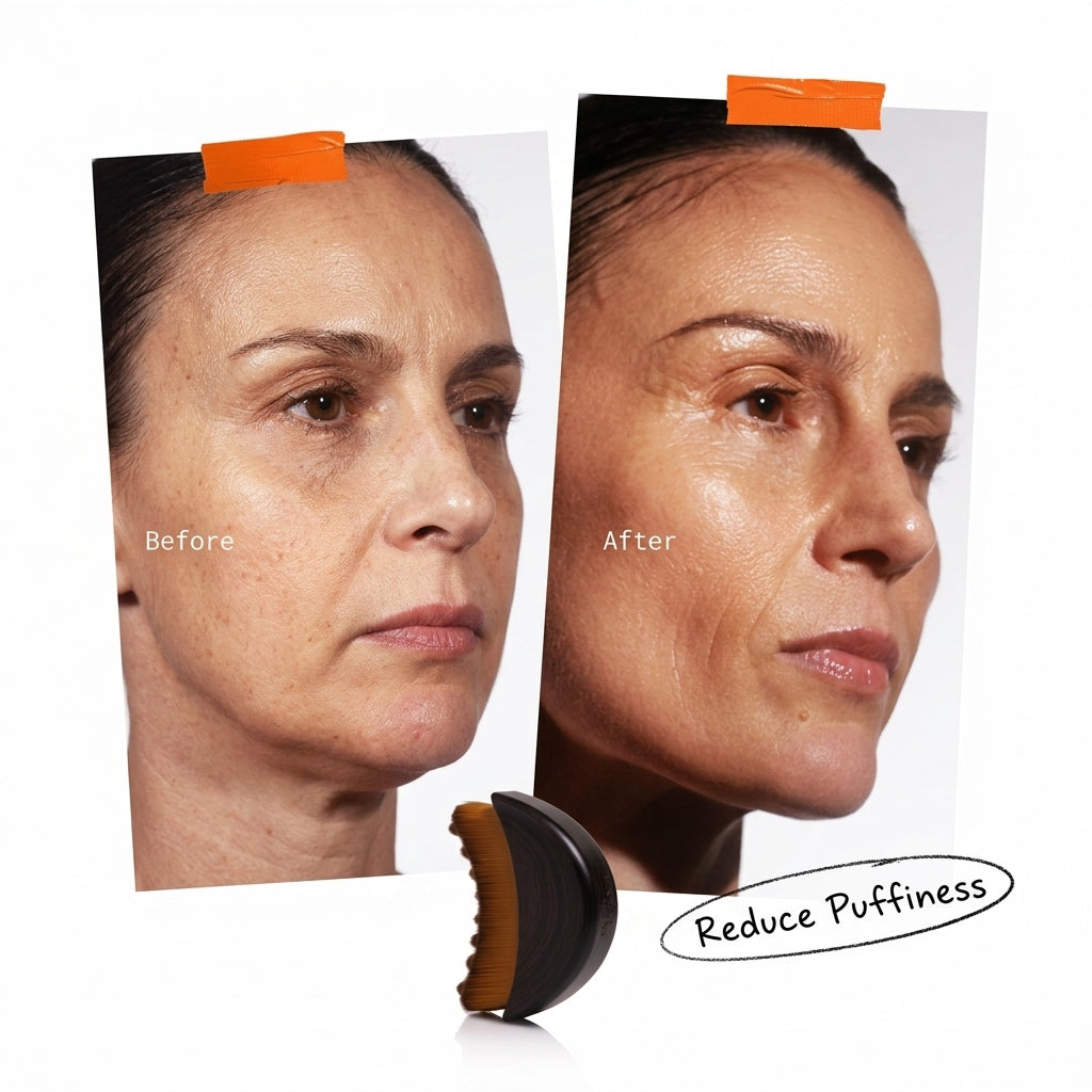 Lymphatic Drainage Gua Sha Bamboo Brush