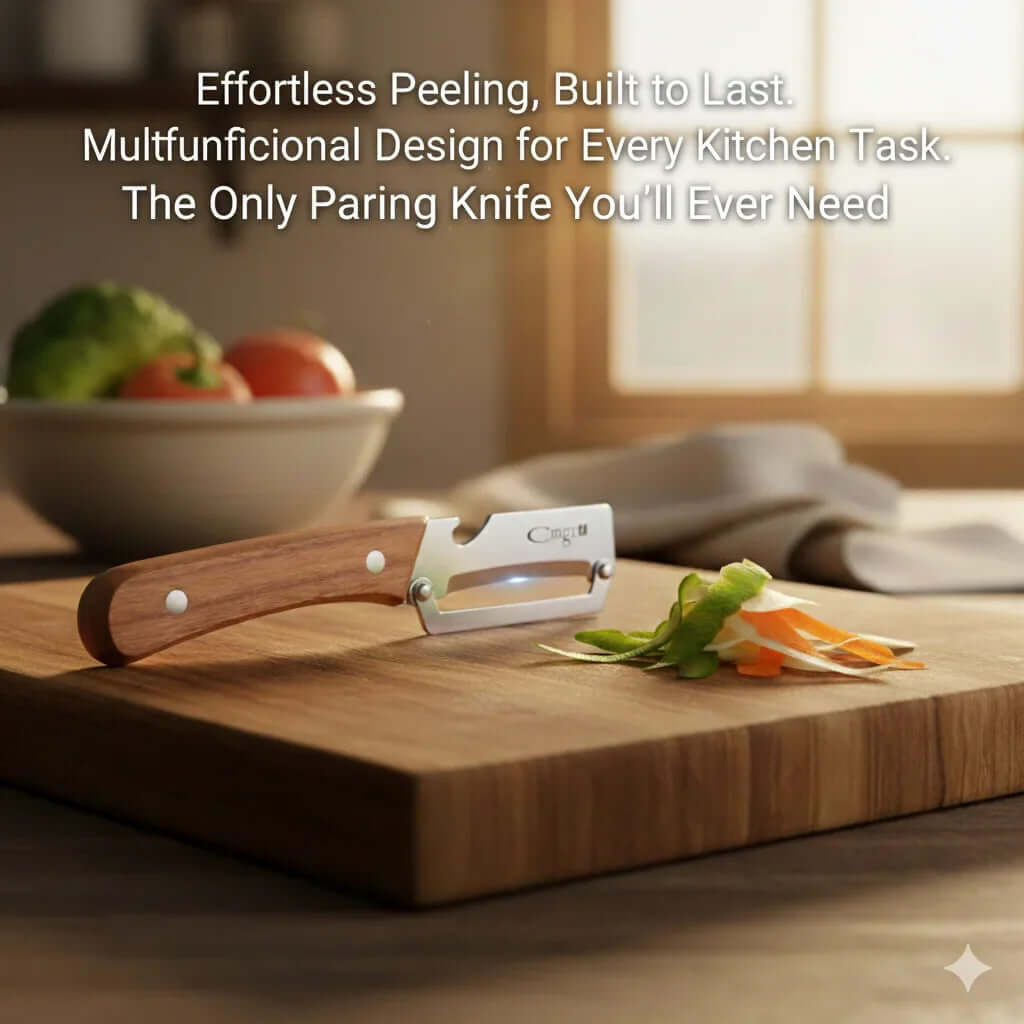 Purepeeler™ – Precision Peeling + Bottle Opener