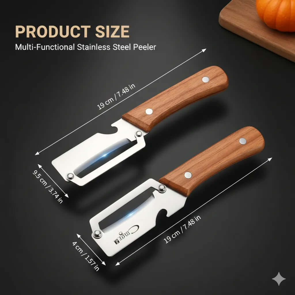 Purepeeler™ – Precision Peeling + Bottle Opener